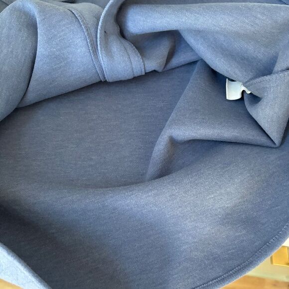 Avec Les Filles Blue Periwinkle Button Down Shacket Sz L - Picture 10 of 10